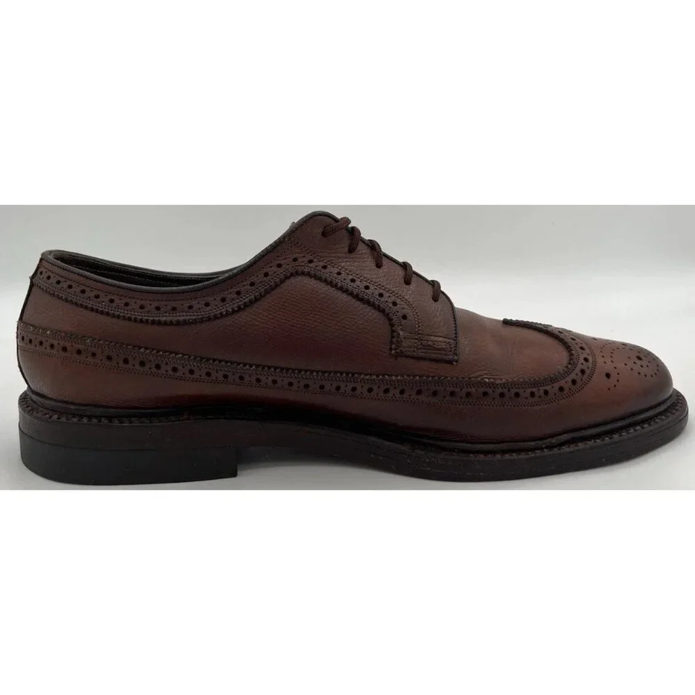 Vintage Florsheim Royal Imperial 93602 Longwing Wingtip Dress Shoes Men’s 10D